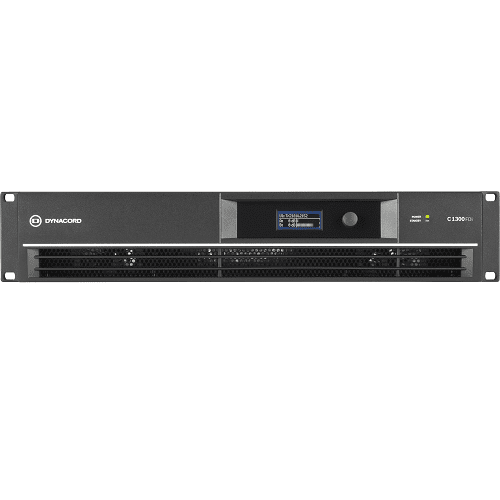 Dynacord C1300Fdi Dsp Power Amplifier 2X650W Install - Red One Music