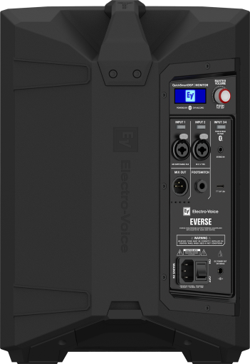 Electro-Voice EVERSE 8 Weatherized Battery-Powered Loudspeaker - 8" (Black)