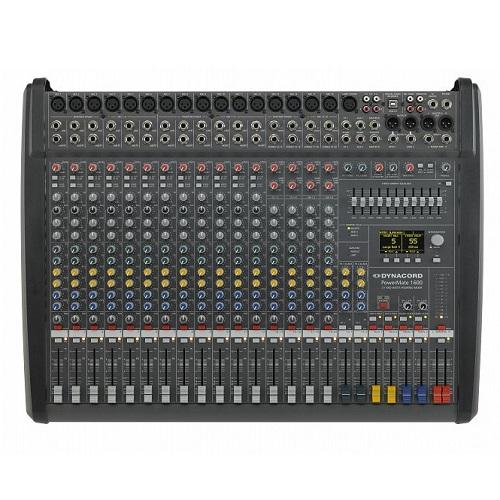Dynacord Powermate 1600-3 In-Stock 16-Channel Compact Power-Mixer - Red One Music