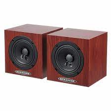 Auratone 5C Active Super Cube Reference Monitors (Woodgrain, Pair) - 4.5"