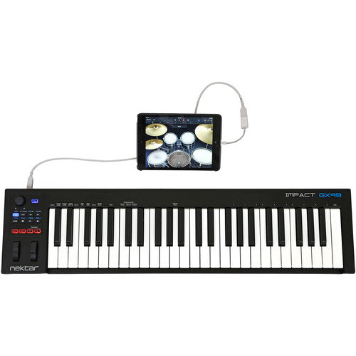 Nektar IMPACT GX 49 Midi Controller - Red One Music