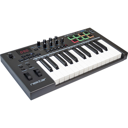 Nektar IMPACT LX25+ Keyboard Controller - Red One Music