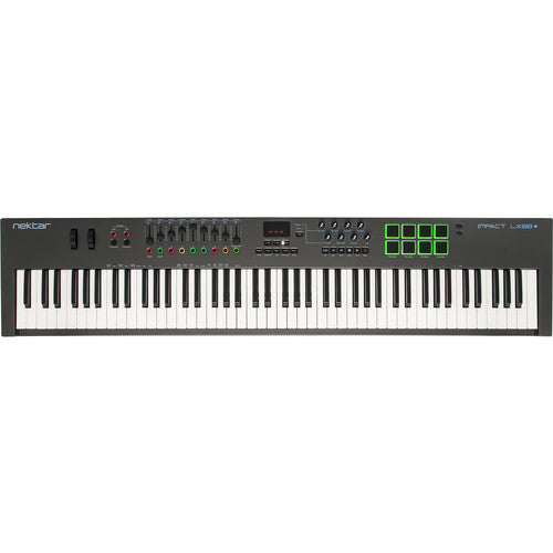 Nektar IMPACT LX88+ Keyboard Controller - Red One Music
