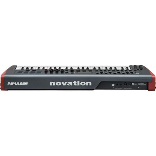 Novation Impulse 49 Usb Midi Keyboard Controller - Red One Music