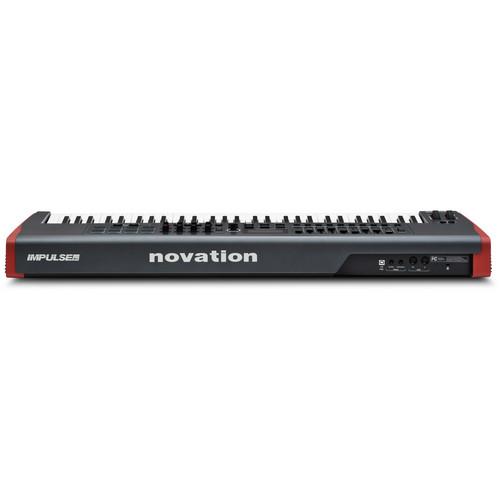 Novation Impulse 61 Usb Midi Keyboard Controller - Red One Music