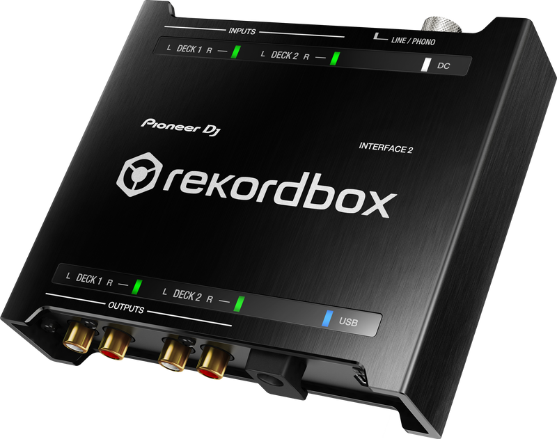 Pioneer DJ INTERFACE-2 Rekordbox DVS 2-Channel Audio Interface