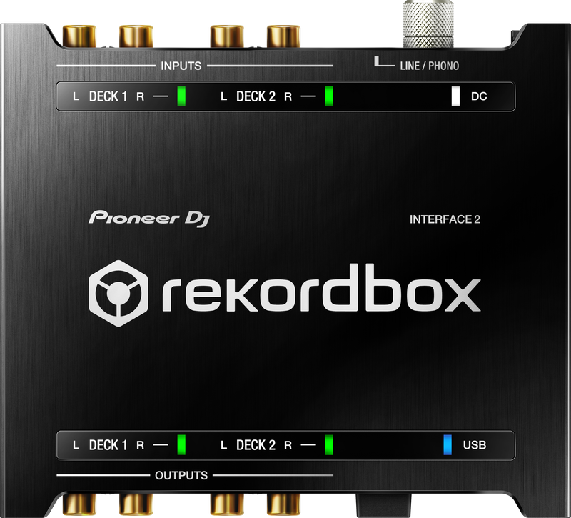 Pioneer DJ INTERFACE-2 Rekordbox DVS 2-Channel Audio Interface