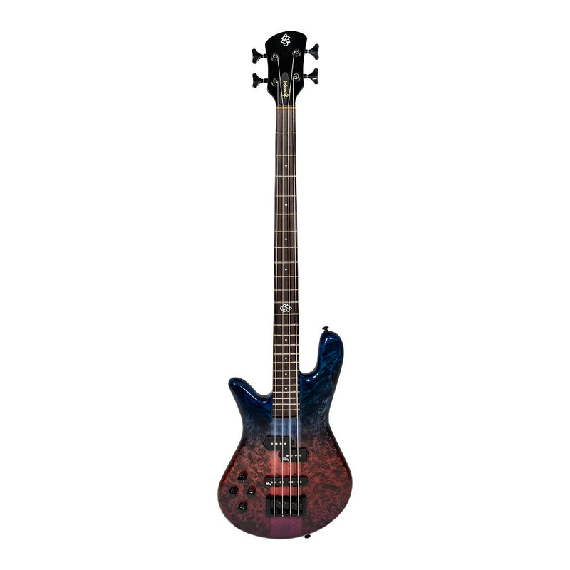 Spector NSETHOS4INTERLH NS ETHOS - Basse électrique pour gaucher avec micros Aguilar PJ - Palissandre/Brillant Interstellaire