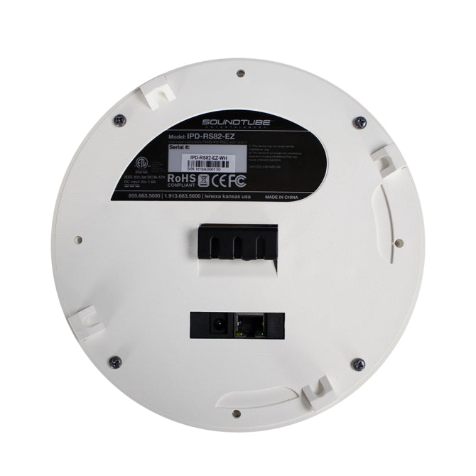 SoundTube IPD-RS82-EZ Haut-parleur adressable IP compatible Dante - 8" (Blanc)