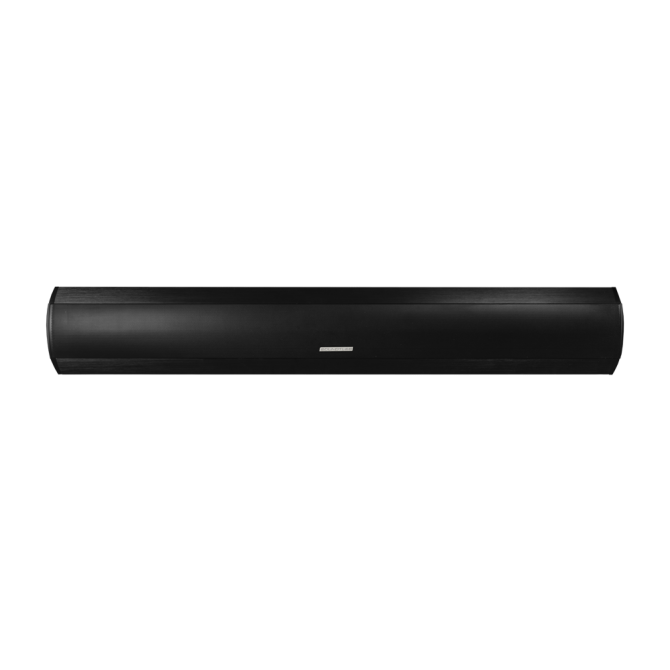 SoundTube IPD-TSB-2.0 Ultra-Thin 2-way Dante-Enabled Soundbar (Black)