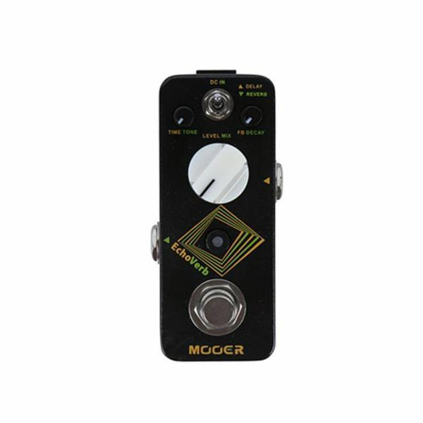 Mooer Mdv1 Echoverb Digital Delay And Reverb Pedal - Red One Music
