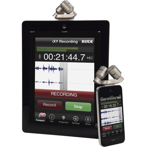 Rode Ixy Stereo Recording Microphone For Iphone 4/4s - Red One Music