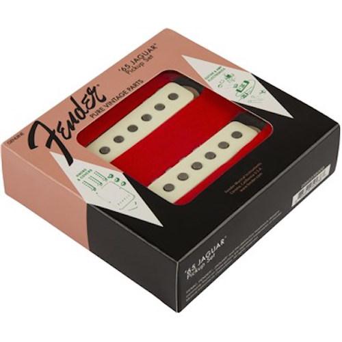 Fender 0992238000 Pure Vintage 65 Jaguar Pickup Set - Red One Music