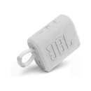 JBL GO 3 Portable Bluetooth Speaker (White)