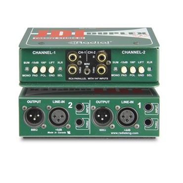 Radial Jdi Duplex - Red One Music