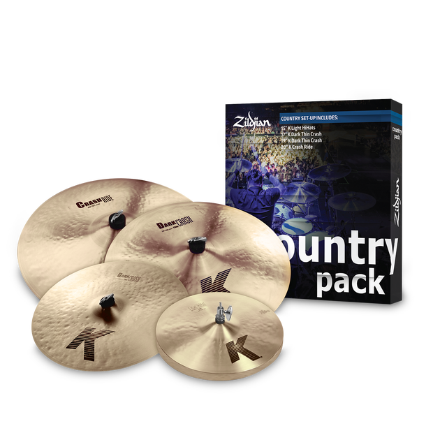 Zildjian K0801C K Zildjian Country Cymbal Pack - 5 Pieces