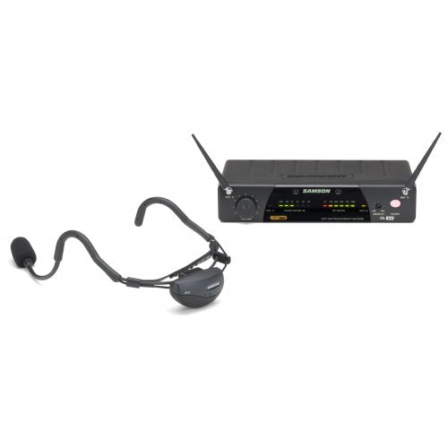 Samson SW7A7SQE-K1 Airline 77 Fitness Headset System (FREQ: K1) - Red One Music