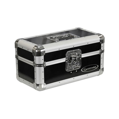Odyssey K45120BLK - KROM Series Black Record / Utility Case for 120 7″ Vinyl Records
