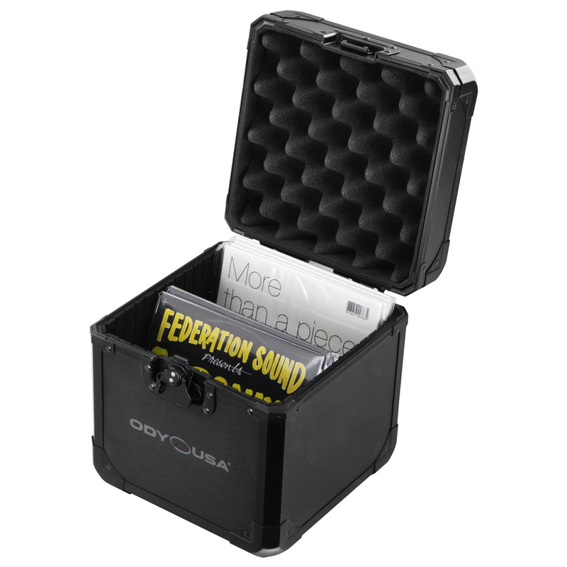 L'étui Odyssey K7060BL Vinyl/Utility Black Krom™ peut contenir 60 disques - 7″