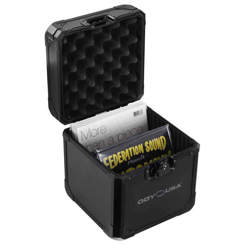 L'étui Odyssey K7060BL Vinyl/Utility Black Krom™ peut contenir 60 disques - 7″
