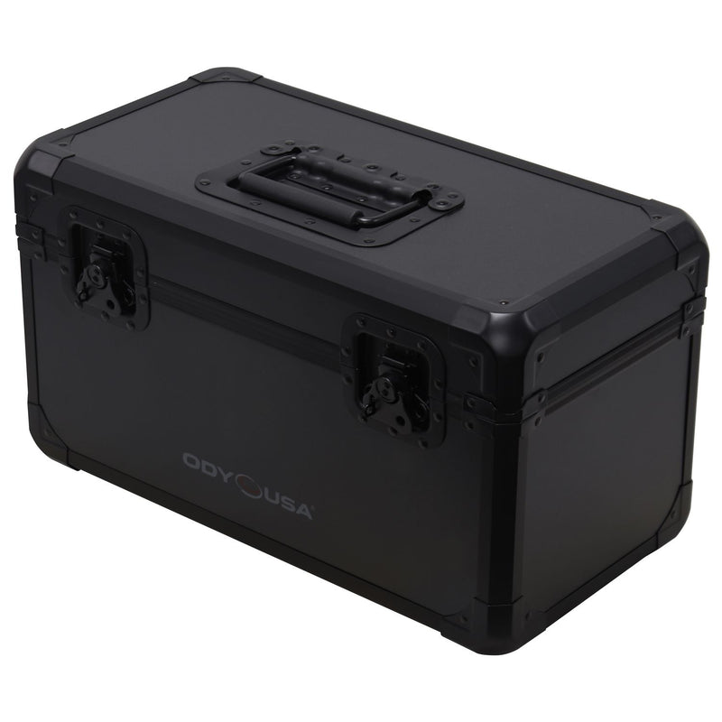 Odyssey Black Krom Series Utility/Record Case Holds 120 7" Record