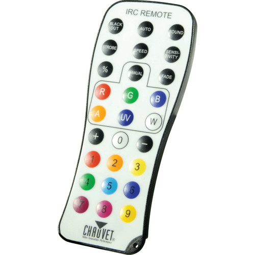 Chauvet Irc-6 Wireless Remote Control For All Chauvet Freedom Series And Irc Products - Red One Music