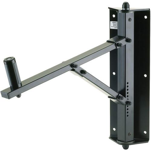 K&M 24120 Speaker Wall Mount Black - Red One Music