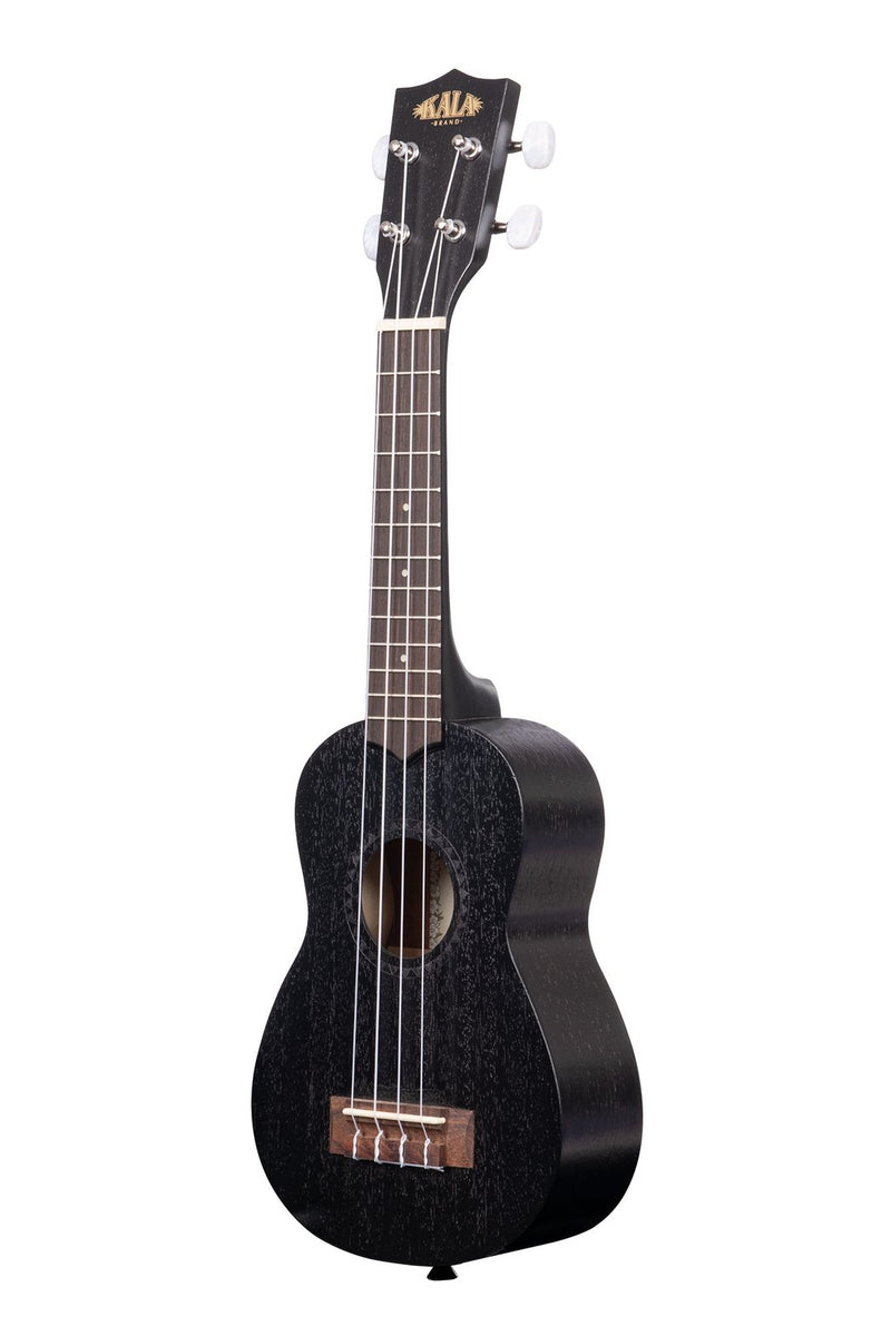 Kala KA-15S-BLK Satin Soprano Ukulele (Black)