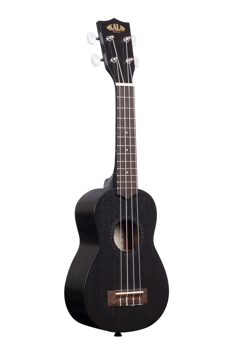 Kala KA-15S-BLK Satin Soprano Ukulele (Black)