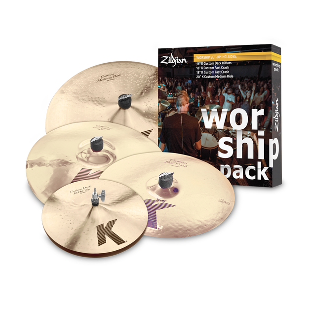 Zildjian KC0801W K Custom Worship Cymbal Pack