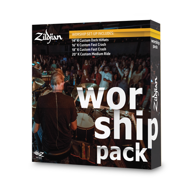 Zildjian KC0801W K Custom Worship Cymbal Pack