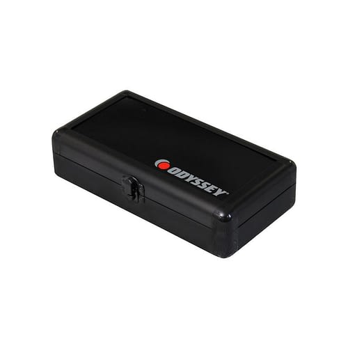 Odyssey KCC4PR2BL KROM Series PRO2 Case for Four Turntable Needle Cartridges (Black)
