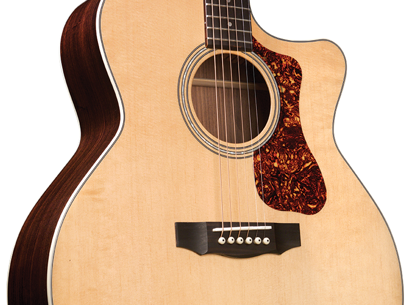 Guild Westerly F-150CE - Guitare acoustique Jumbo Cutaway - Natural brillant