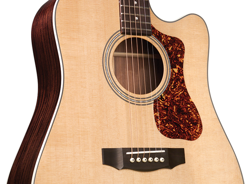 Guild WESTERLY D-150CE - Guitare acoustique Dreadnought à pan coupé - Naturel brillant