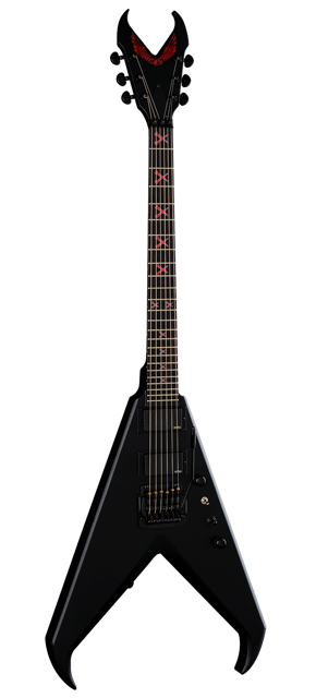 Dean Guitars KKV BKS Kerry King V Electric Guitar (Black Satin) (DEMO)