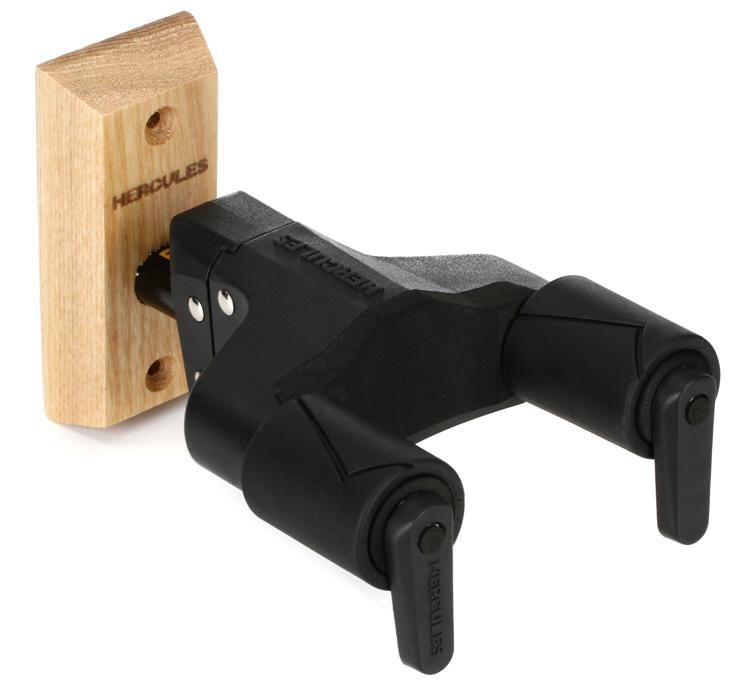 Hercules Stands GSP38WB PLUS Wood Base Short Arm - Red One Music