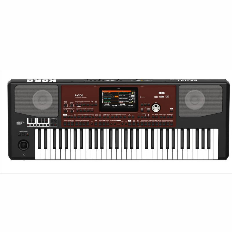 Korg PA700 Oriental Professional Arranger 61 Keys Keyboard - Red One Music