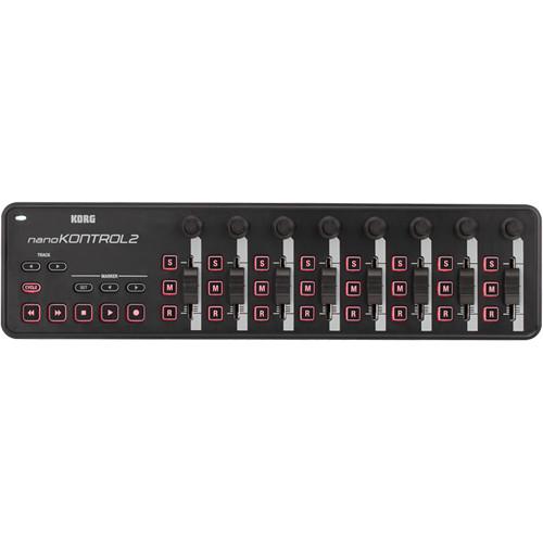Korg NANOKONTROL 2 Usb Controller (Black) - Red One Music