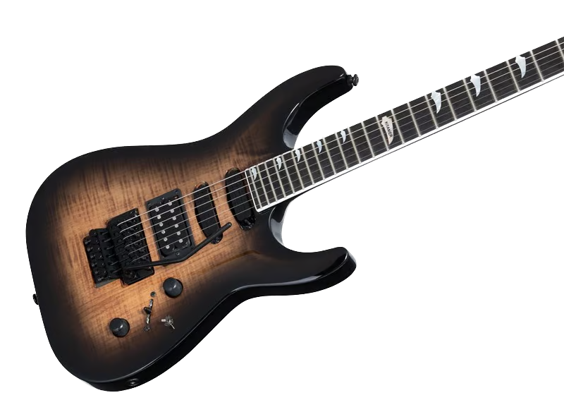 Kramer SM-1 FIGURED Electric Guitar (Black Denim)