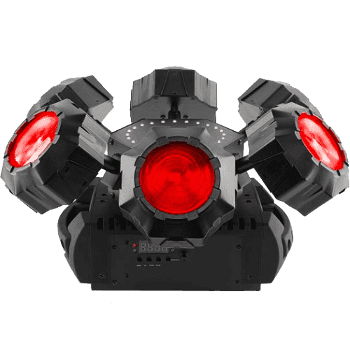Chauvet Dj Helicopter Q6  Rotating Multi-Effects Light With Laser Rgbw - Red One Music