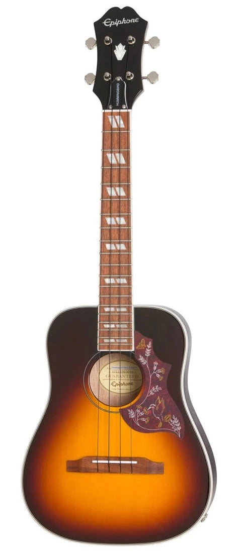 Epiphone EUKTHB Ukulélé ténor inspiré du colibri (Tobacco Burst)