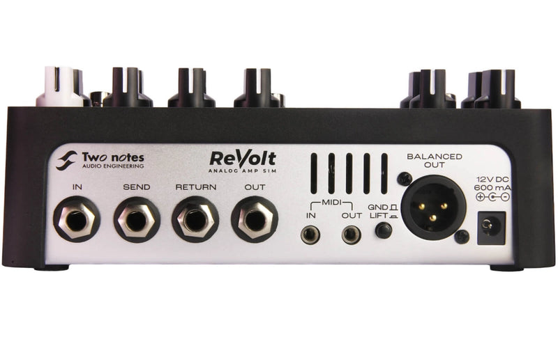 Two Notes TNREVOLTG ReVolt Guitar Amp Simulator Pedal