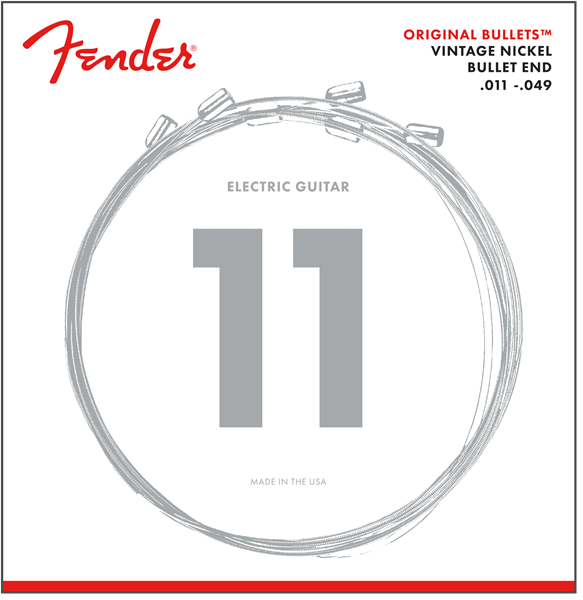 Fender 3150M Original Bullets Pure Nickel 11-49 - Red One Music