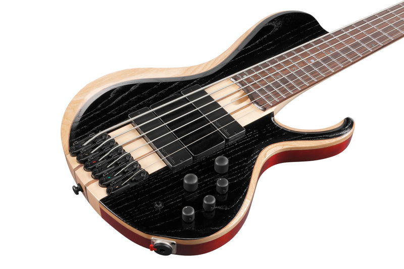Ibanez BTB866SCWKL BTB Bass Workshop 6-String Electric Bass (Weathered Black Low Gloss)
