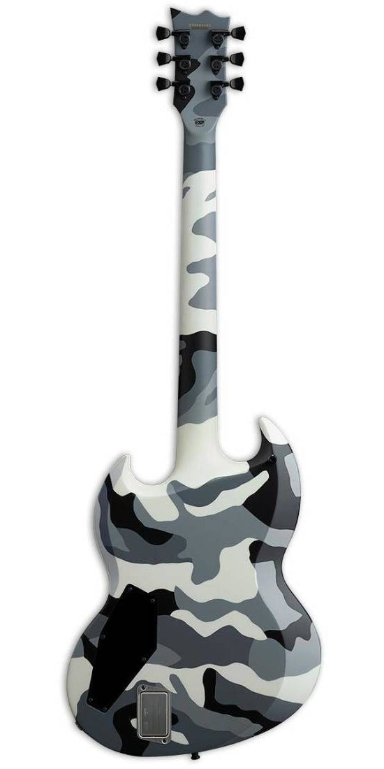 ESP E-II VIPER Electric Guitar (Urban Camo)