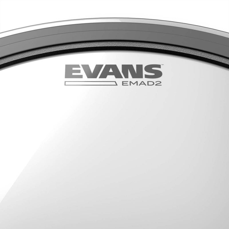 Evans BD24EMAD2 EMAD2 peau de grosse caisse transparente 24''