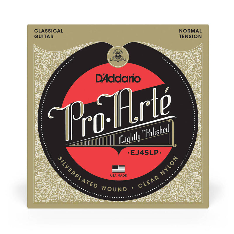 D'Addario EJ45LP Pro Arte Composites Lightly-Polished Classical Guitar Strings Normal 28-43