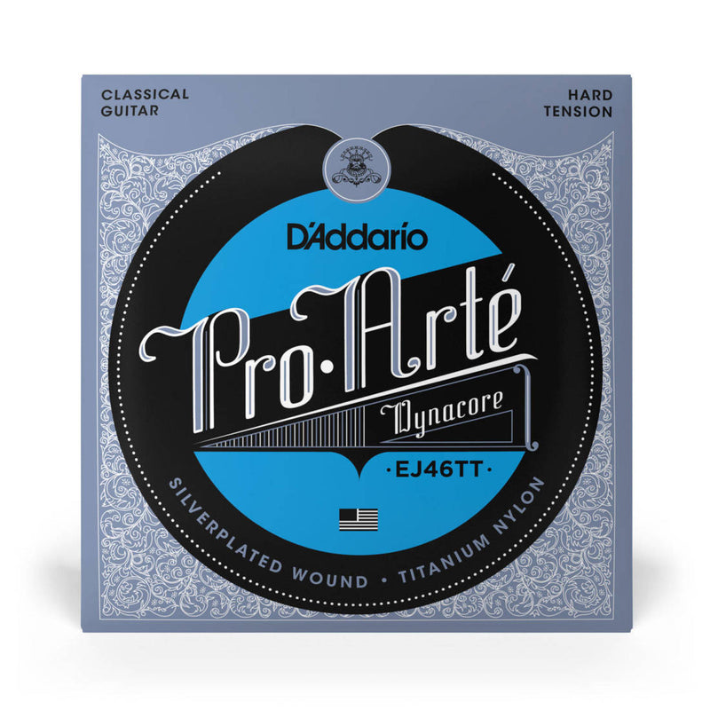 D'Addario EJ46TT Pro Arte Dynacore Classical Guitar Strings Hard Tension