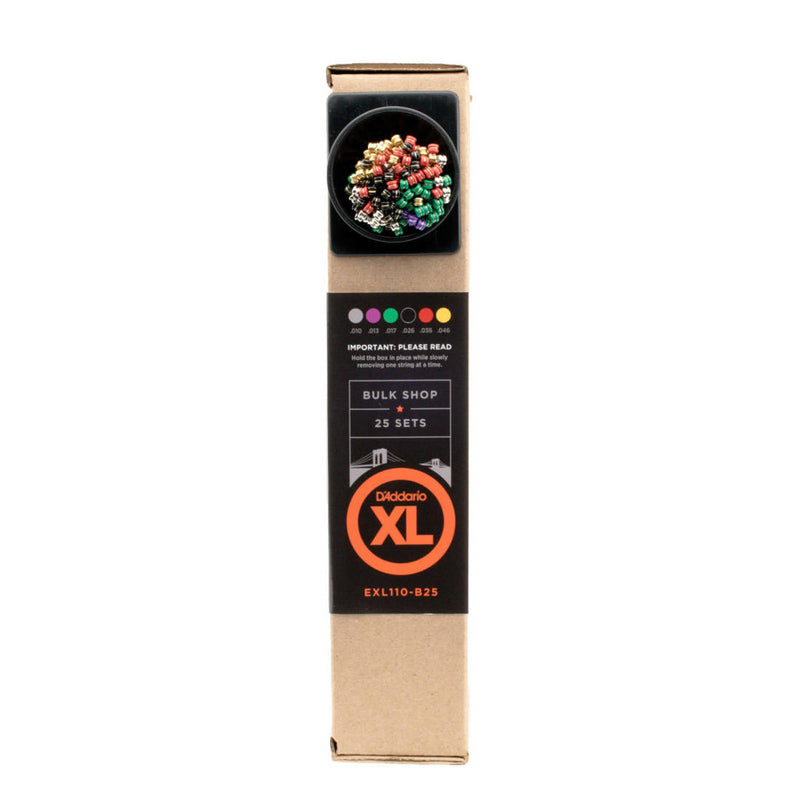 D'Addario EXL110-B25 - Bulk Shop Pack of EXL110s (25 Sets)