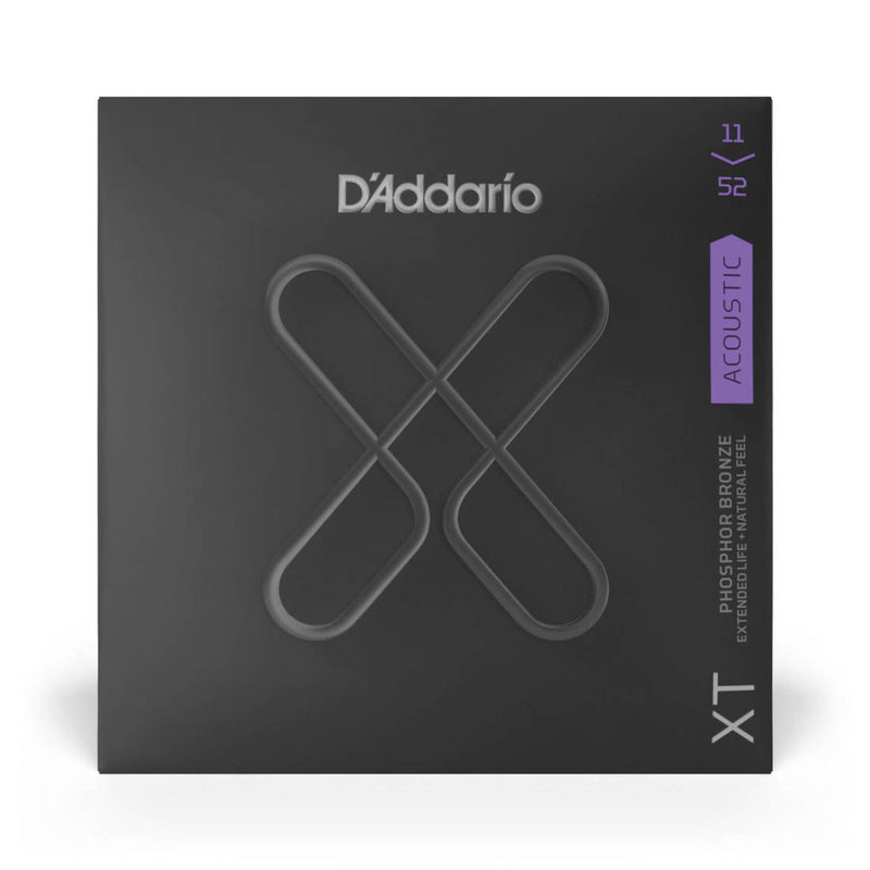D'Addario XTAPB1152 Cordes de guitare acoustique en bronze phosphoreux - Light 11-52